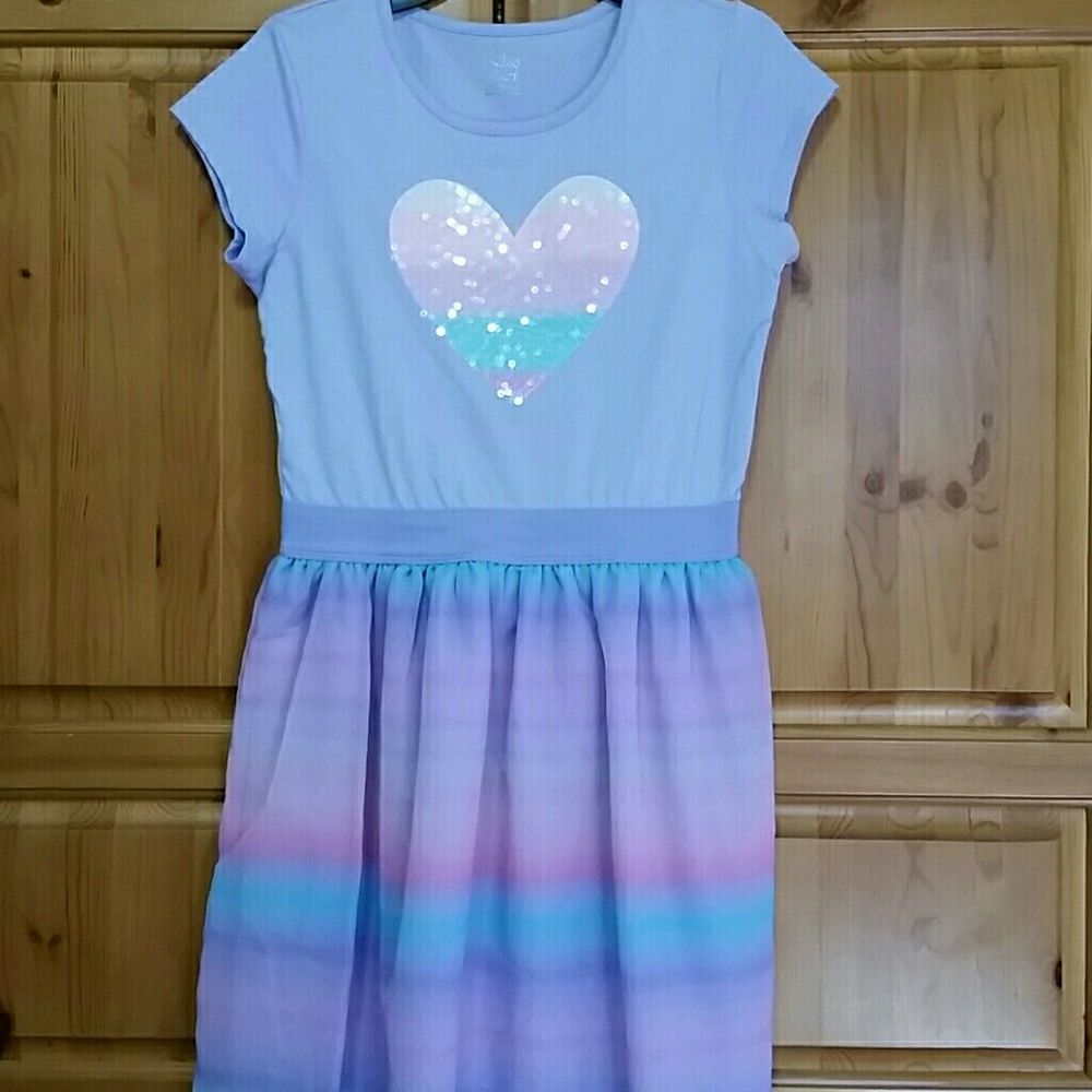 The Children's Place spring Valentines Dress XL 14